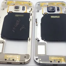 Рамка для средней рамки Корпус чехол для Samsung Galaxy S6 edge G925 G925F