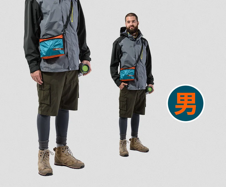 NatureHike ультра-легкая мини-сумка 20D водонепроницаемая сумка для мужчин и женщин лаконичный дизайн уличная сумка на одно плечо