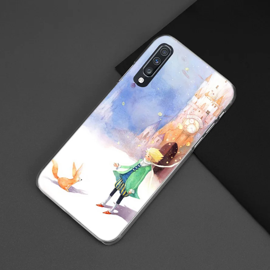Чехол The Little Prince для Samsung Galaxy A50 A70 A20e A40 A30 A20 A10 A71 A51 A9 A7 2018 жесткий прозрачный чехол