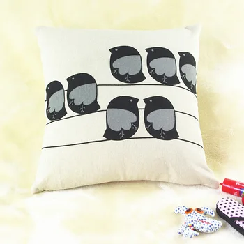 

New special seven birdies office sofa cushion sofa cushion cotton pillow / lumbar pillow can support mixed batch coreless43*43cm