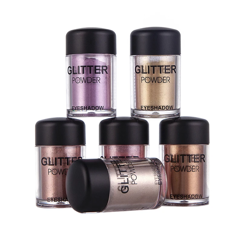 

1pcs Glitter Eye Shadow Makeup Eyes Pigment Powder Cosmetic Makeup Diamond Lips Loose Comestic Single Eye Shadow Powder 12 Color