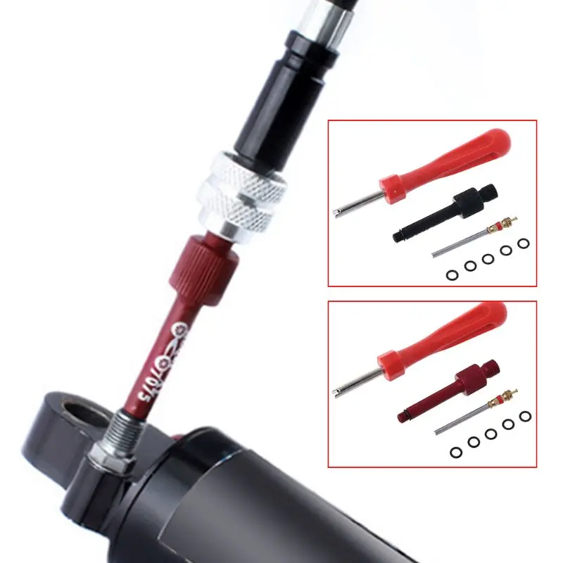 Mtb shock pump best sale adapter