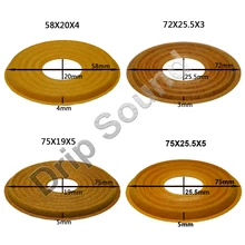 2 шт 58x20/72x25,5/75x19/75x25,5 мм эластичный волновой громкий динамик сабвуфер низкочастотный динамик с басами спикер Ремонт паук демпфер