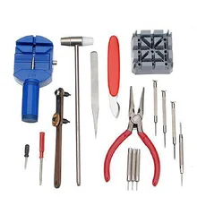 16 шт., чехол для часового станка, для снятия штифта, открывалка, набор инструментов для ремонта, набор, открывалка, пружинный стержень, для удаления, Horlogemaker, Gereedschap