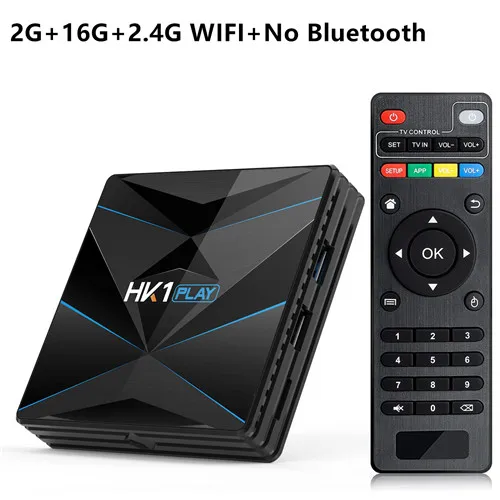 HK1 Play tv Box Android 9,0 4 ГБ 32 ГБ 64 Гб Amlogic S905X2 Quad CoreSmart tv Box 4K 2,4 ГГц 5 ГГц Wifi Bluetooth 4,0 телеприставка - Цвет: 2gb 16gb no bt