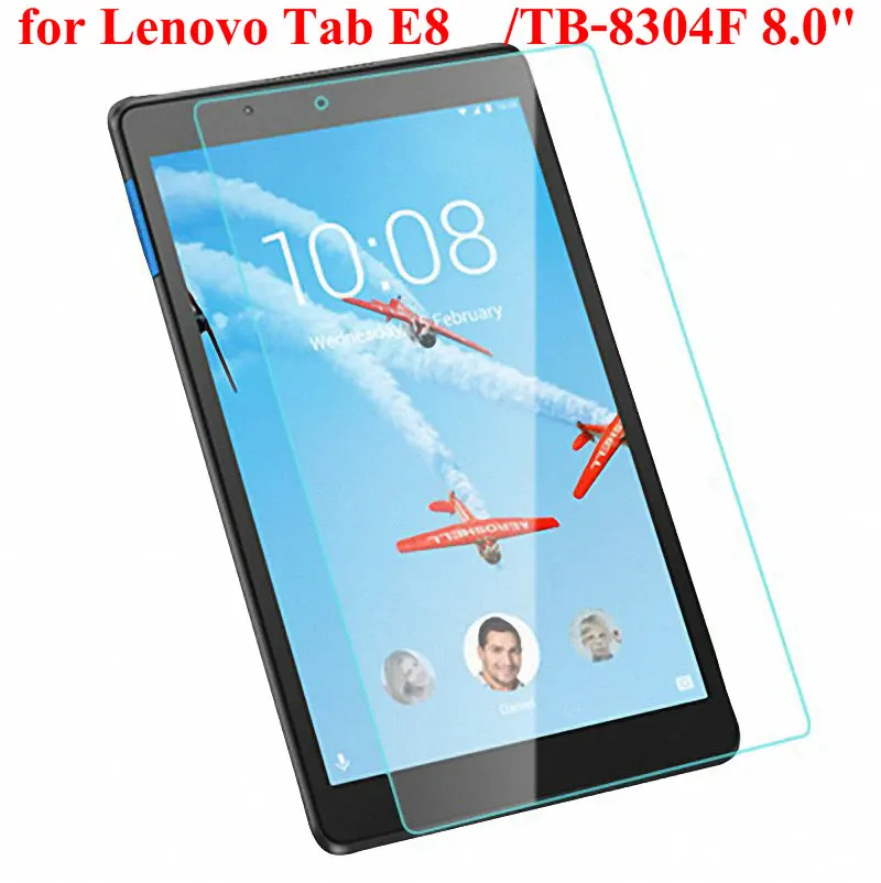 Защитный чехол из закаленного стекла для lenovo Tab E8 " TB-8304F TB-8304F1 8,0" - Цвет: LEN Tab E8