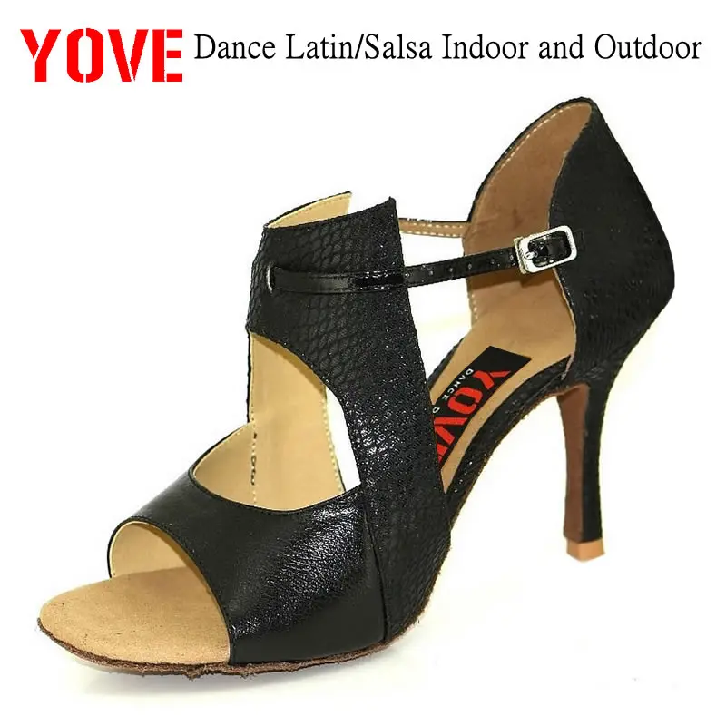

YOVE Style w1611-31 Dance shoes Bachata/Salsa Indoor and Outdoor Women's Dance Shoes