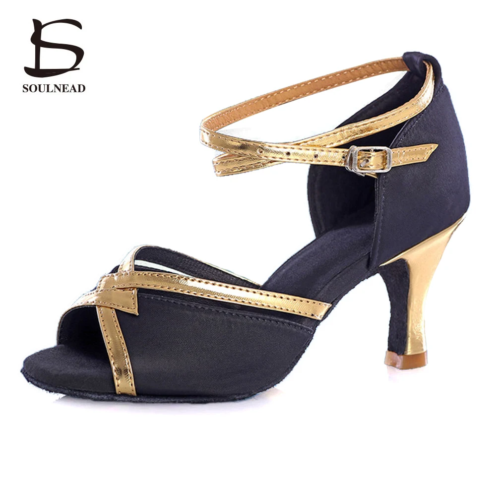 New Style Latino Woman Dancing Shoes Girl Ladies Tango Salsa Chacha