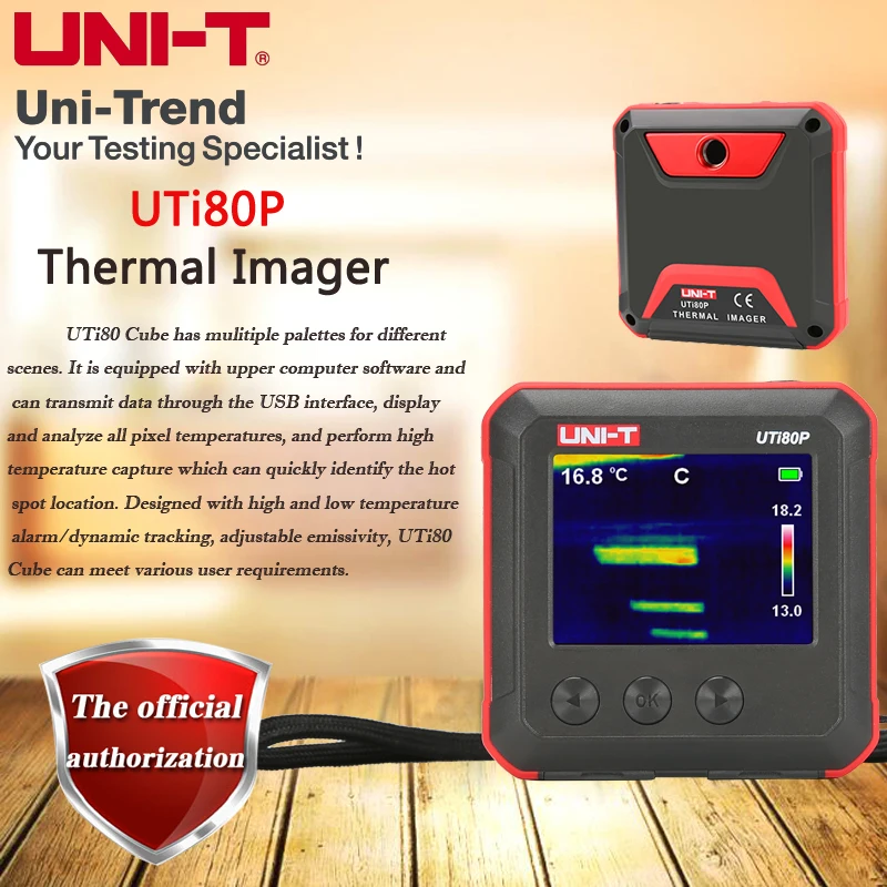 UNI-T UTi80P Термальность Imager; карманного типа камера ночного видения/печатная плата/ремонт мелкой бытовой техники/напольного отопления обнаружения