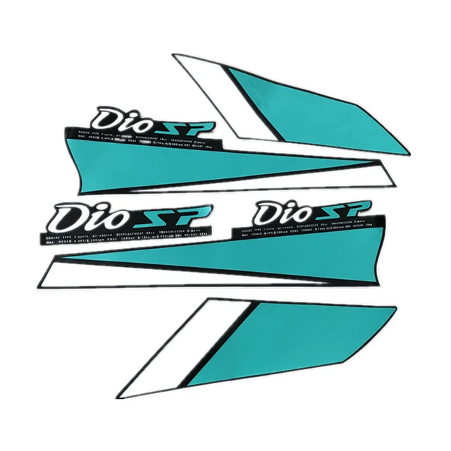 US $5.63 For HONDA DIO50 AF17AF18AF27AF28 Motorcycle scooter body fairing sticker DIO SR Motorcycle stick