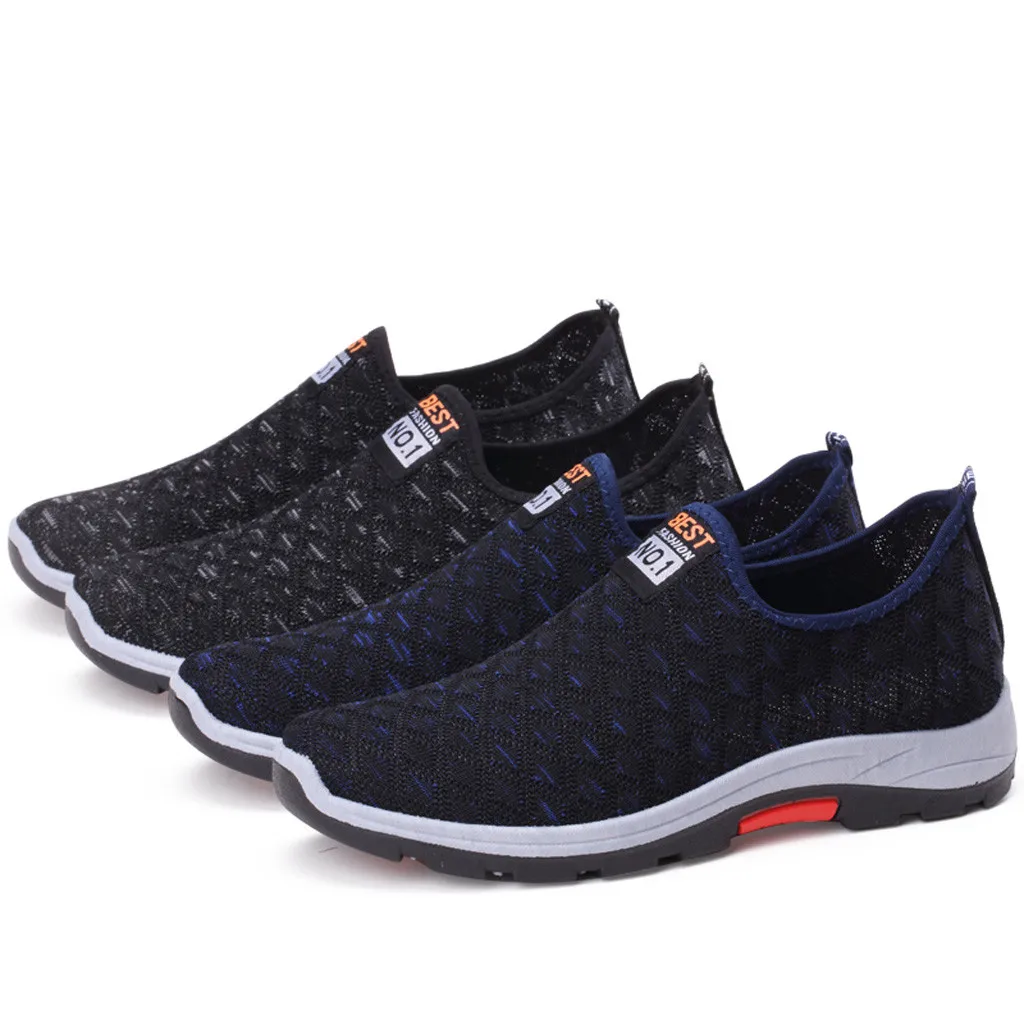 Men sunmer Casual shoes Men's Lightweight Breathable Fashion Leisure Shoes Running Sport Casual Shoes Sneakers#G3