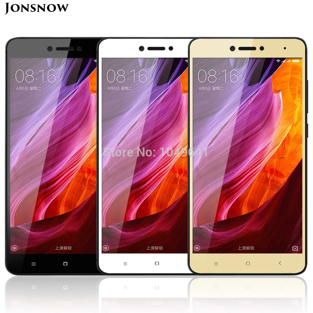 KXM1306_1_2.5D Full Screen Covered Explosion-proof Tempered Glass Film for Xiaomi Redmi Note 4X 64GB Redmi Note 4 Note 4 Pro