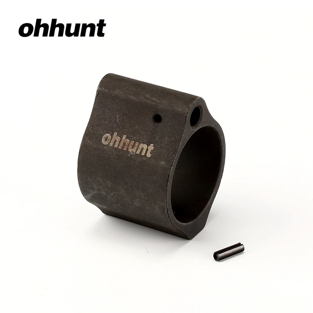 Ohhunt стальной газовый блок низкопрофильный набор винтовой Стандартный баррель 0