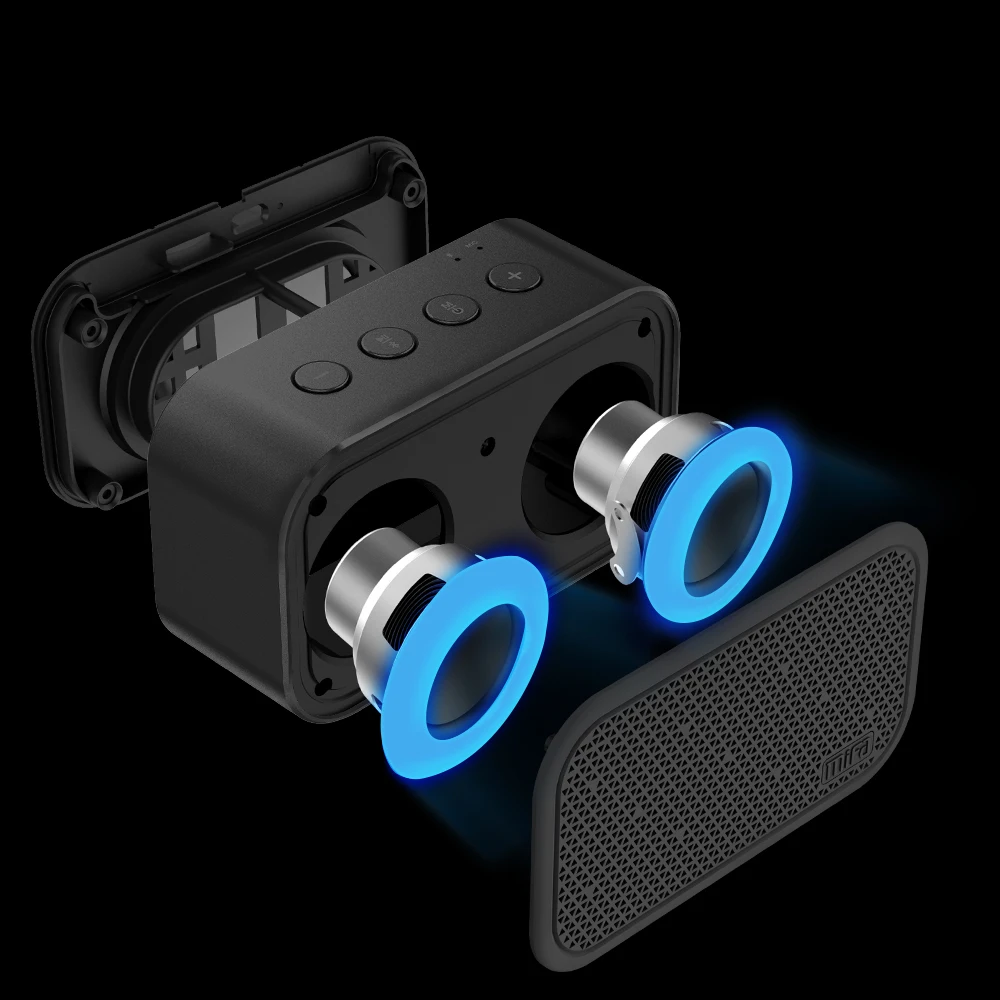 MIFA M1 taşınabilir bluetooth'lu hoparlör ve dahili mikrofon Stereo Rock ses  açık havada kablosuz bluetooth hoparlör desteği TF kart|card paper|card  reader speakercard leash - AliExpress