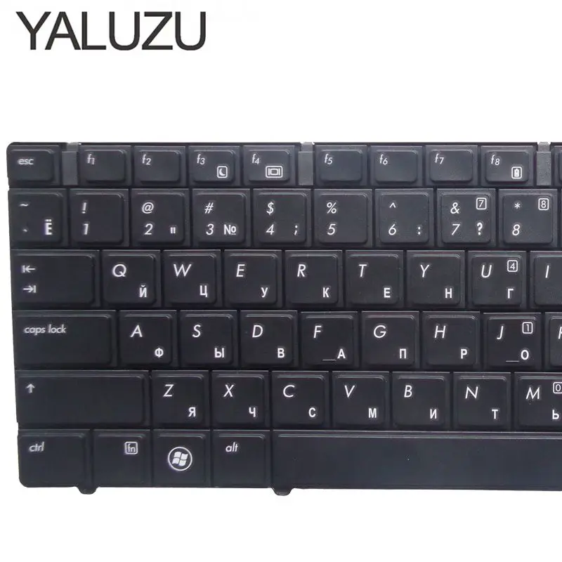  YALUZU new RU russian laptop keyboard for HP Elitebook 8440P 8440W 8440 Laptop Keyboard BLACK
