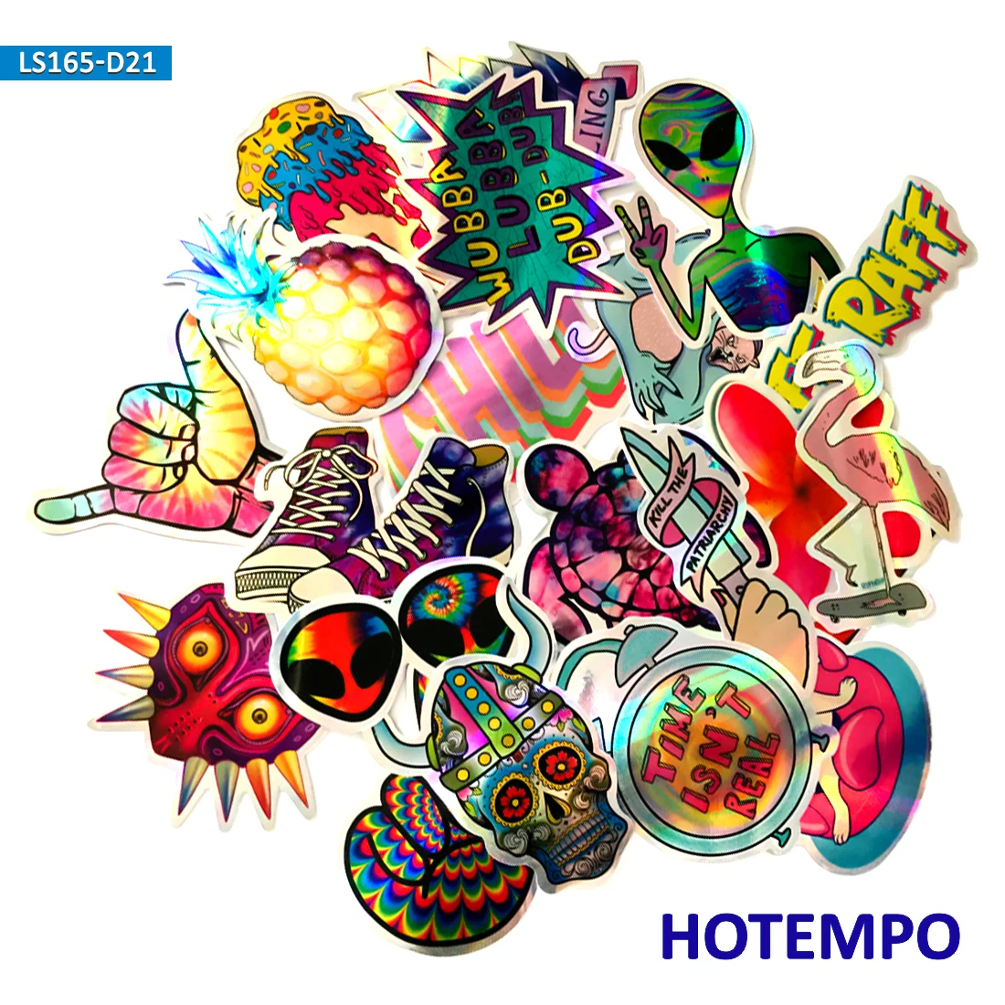 20pcs Weird ET Laser Dazzling Colourful Flash Style Stickers for Mobile Phone Laptop Luggage Guitar Skateboard Bike Car Stickers 20pcs Weird ET Laser Dazzling Colourful Flash Style Stickers for Mobile Phone Laptop Luggage Guitar Skateboard Bike Car Stickers