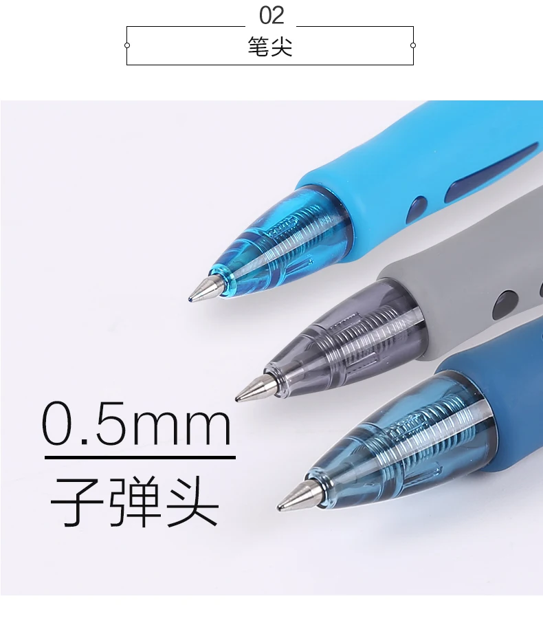 24 шт./Набор M& G гелевая ручка GP1008 красные, синие, черные чернила 0,5 мм японский качественный школьный офисный студенческий тест канцелярские принадлежности