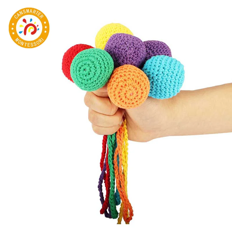 Игрушка для маленьких детей Froebel GABE 1 деревянный цвет полное понимание цвета формы волос мяч обучения образовательный Дошкольный обучение