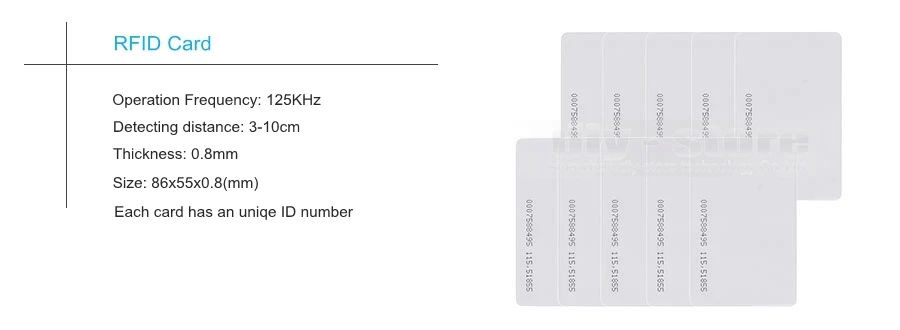Diysecur отпечатков пальцев RFID 125 кГц дверной Система контроля доступа Kit + Электрический магнитный замок