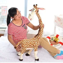 90 см мадагаскарский Жираф плюшевая игрушка кукла подушка подарок w4646