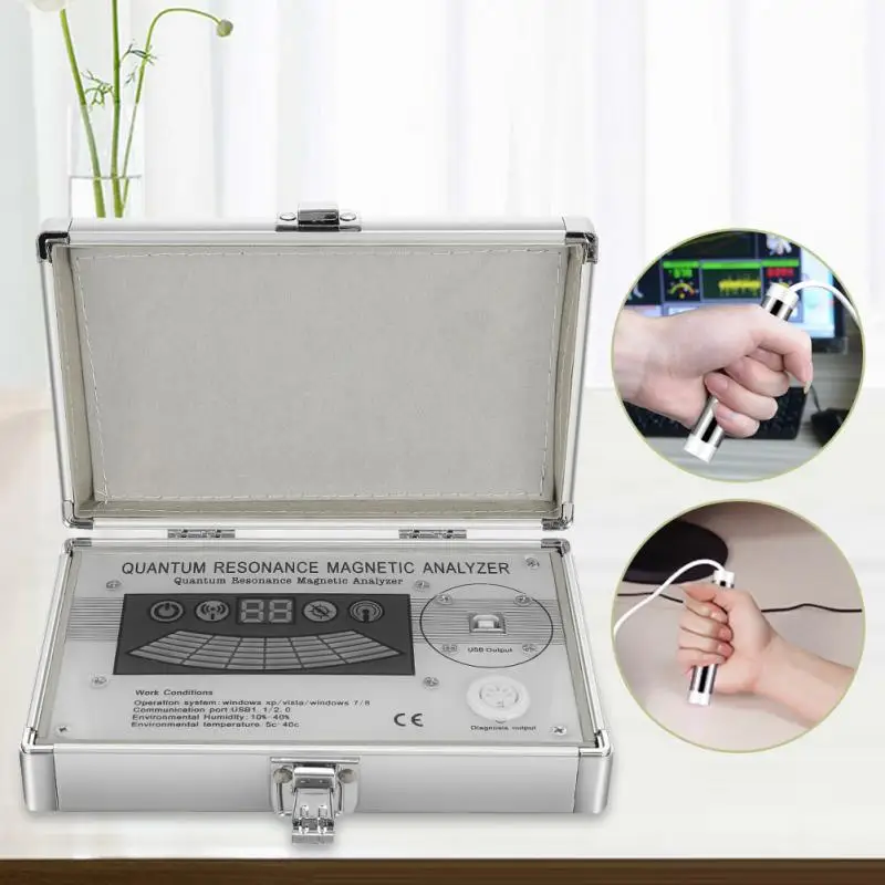 

Magnetic Resonance Human Body Analyzer Sub Health Diagnostics Device with USB Cable