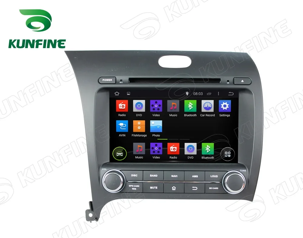 Car dvd GPS Navigation player for K3 2013 8 inch A