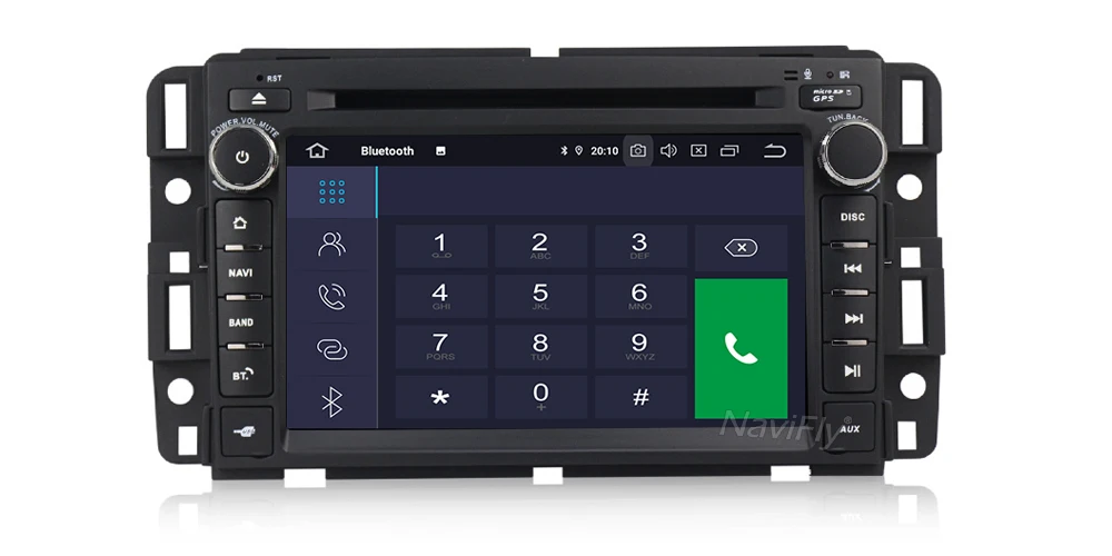 Excellent 2din Android 9.0 IPS DSP Car radio player GPS Navigation for Chevrolet Tahoe Traverse BUICK Enclave GMC Yukon Tahoe Acadia GMC 18