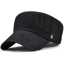 JAMONT армейские кепки Классическая одноцветная шляпа хлопок унисекс для мужчин и женщин плоская верхняя крышка s хлопок шапка тактическая