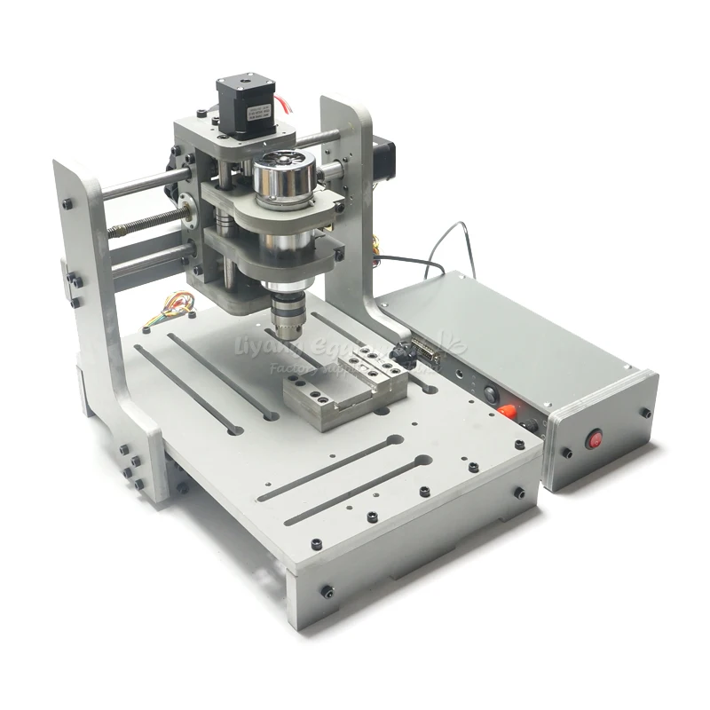 USB 3 оси мини ЧПУ для Резки CNC 3020 PCB фрезерный станок 300 Вт 10000rmp шпиндель