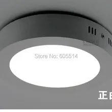 [Семь Neon] DHL круглой формы AC90-265V 6 Вт/12 Вт/18 Вт теплый белый/ белый свет панели, светодиодный свет вниз, светодиодный потолочный светильник