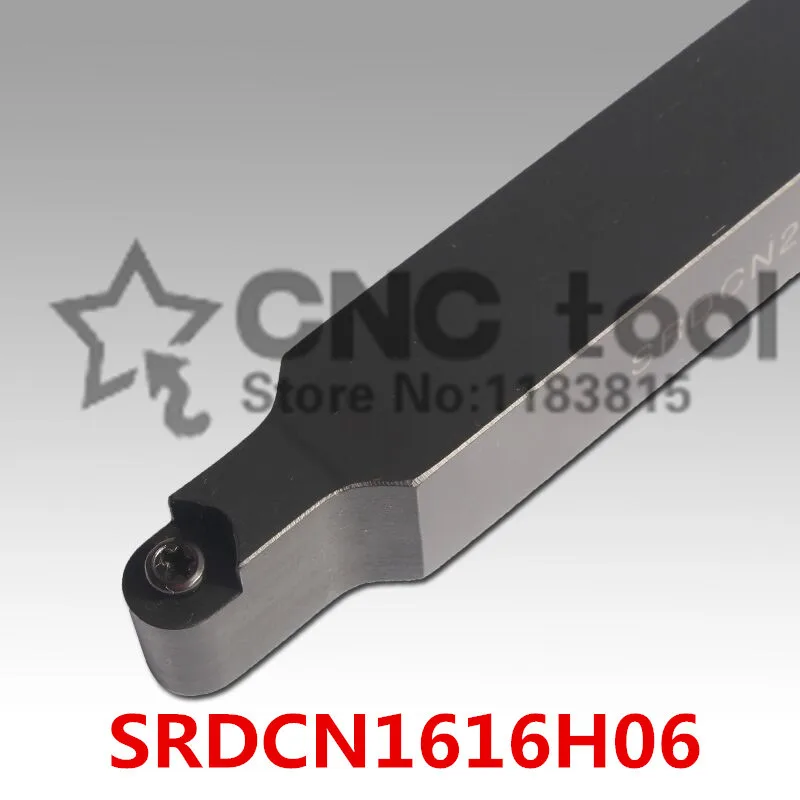 

SRDCN1616H06 16*16*100MM Metal Lathe Cutting Tools Lathe Machine CNC Turning Tools External Turning Tool Holder S-Type SRDCN