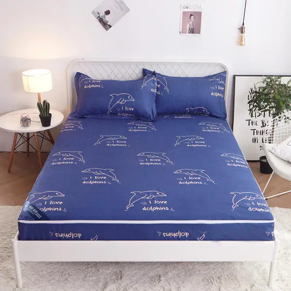 

Waterproof Hypoallergenic Quilted Bed Mattress Pad Cover Soft Mattress Topper Washable Matelas Mattress Protector Home Hotel