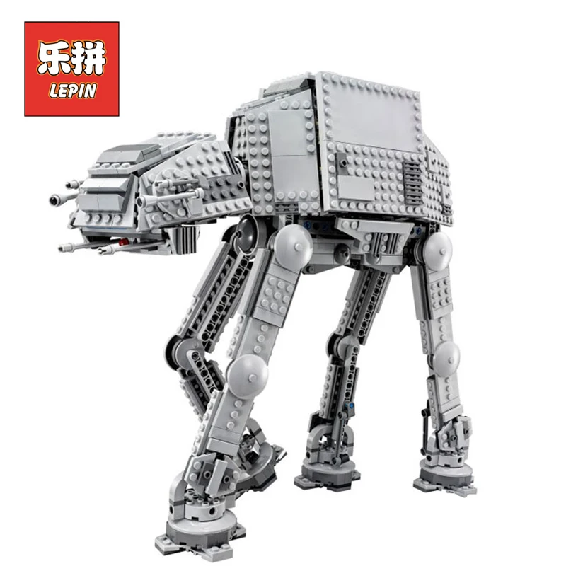 

Lepin Stars Series War 05051 Force Awaken The AT Transpotation AT Armored Robot 75054 Building Blocks Bricks Toys for Children