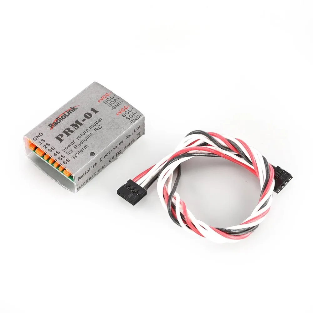 

Radiolink Power Data Return Module PRM-01 Telemetry sensor for 2.4G Remote Control System Transmitter AT9 AT10