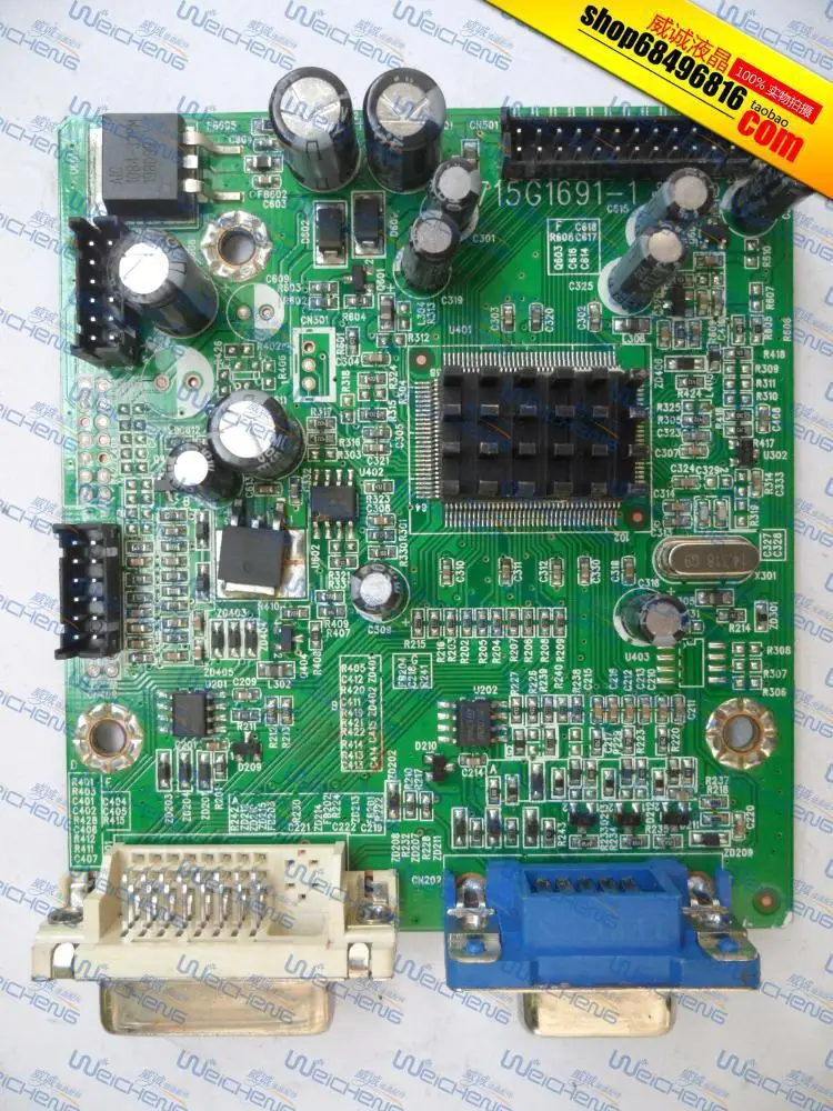 

Free Shipping> FPD1765 logic board 715G1691-1 driver board / motherboard / signal board-Original 100% Tested