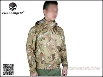 

military tactical jacket for men EMES Soft Shell Jacket Outdoor Light Tactical Hooded Breathable jacket Multicam EM6873
