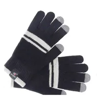 Autumn and winter Men and women full finger Fashion touch wool knited keep warm Gloves & Mittens K025