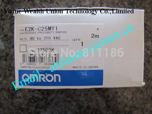 

5pcs/lot  E2K-C25MY1 proximity switch is new in stock.