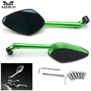 

For KAWASAKI ZXR400 ZZR600 VERSYS 1000 Z1000 ZX10R ZX12R ZZR600 Z900 Z650 Universal Motorcycle Mirror Motorbike Rearview Mirror