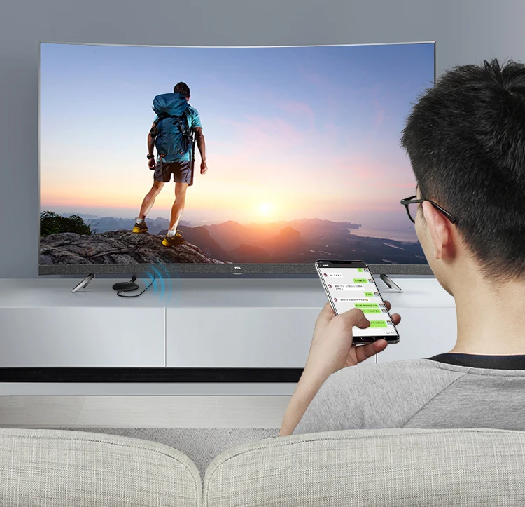  xiaomi youpin hagibis HD wireless screen projector mobile TV with screen hdmi video transmitter 4K 