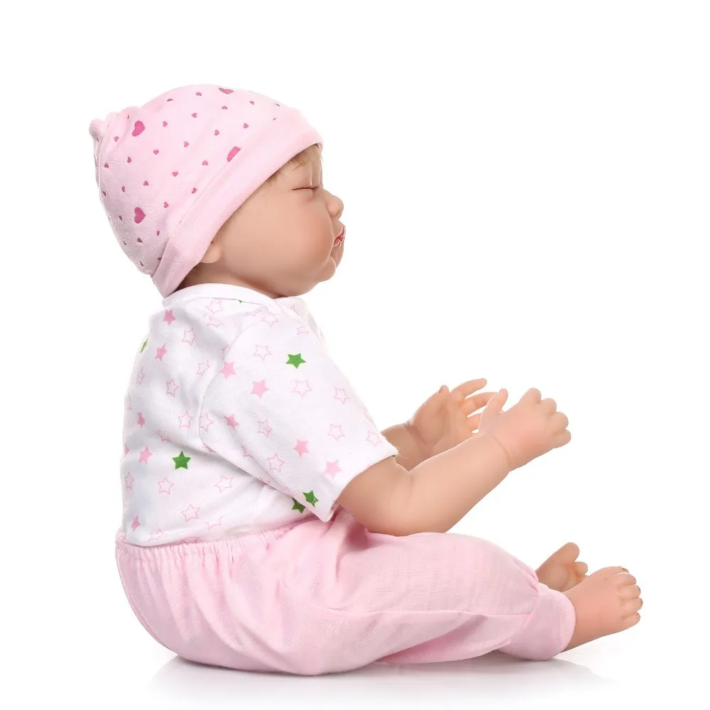 55 см Мягкая силиконовая Кукла Reborn Baby, игрушка для девочек, новорожденная девочка, подарок на день рождения ребенку, игрушка для раннего развития