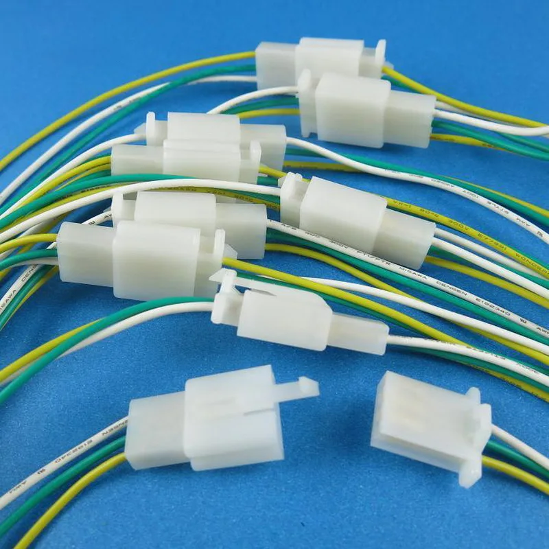 10 компл./лот кабельный терминал plug наборы Кабельный разъем автомобильные электрические провода разъем 3Pin
