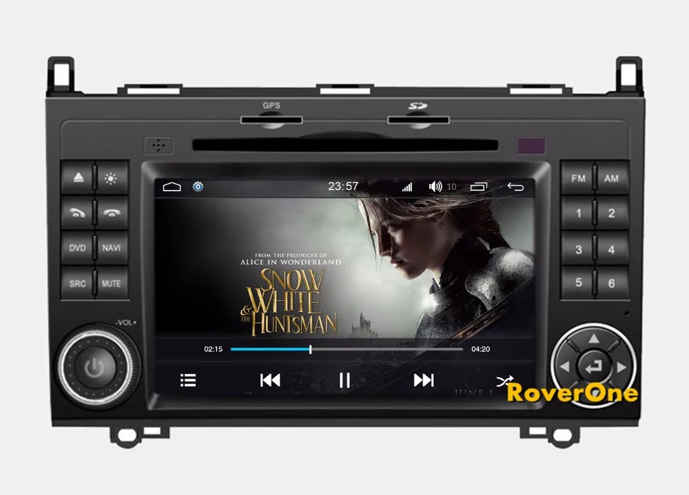 Top RoverOne Android 8.0 Car Multimedia System For Mercedes B55 B140 B160 B170 B180 B200 Radio Stereo DVD GPS Media Music Player 10