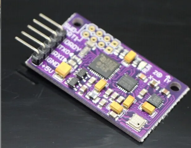 

Free Shipping with track 2pc IMU AHRS 10DOF sensor module MPU6050 HMC5883 BMP180 attitude instrument