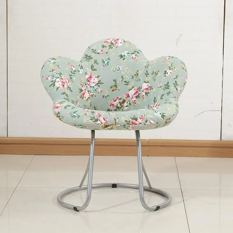 Креативный стул для макияжа, современный минималистичный барный стул, кресло для гостиной, кресло для спальни принцессы, розовый милый красивый туалетный стул - Цвет: Style 13