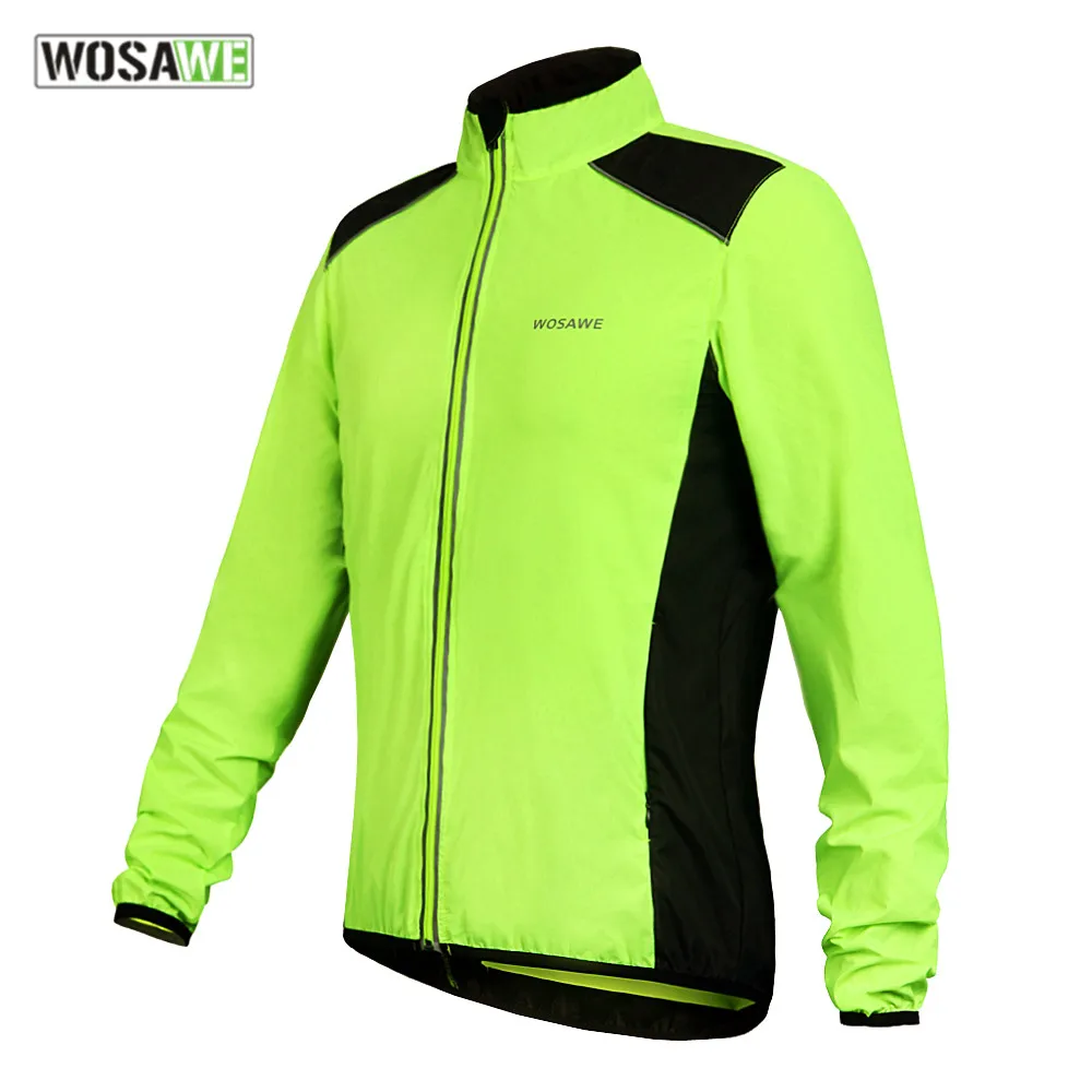 Wosawe Men Motorcycle Jacket Reflective Ultralight Moto Coat Jacket Motorcycle Motorbike Off