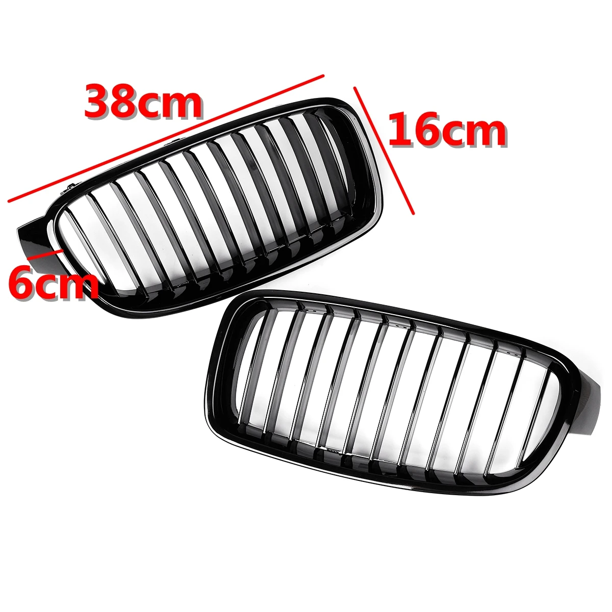 Решетки для BMW F30 F31 F35 320i 2012 13 14 15 16 17 2018 1 пара|Гоночные решетки| |