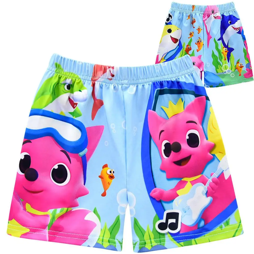 

Baby Boy Swimming Trunks Baby Shark Print Cartoon Bathing Suit Children Swim Shorts Kids Toddler Beach Swimwear Pool Shorts