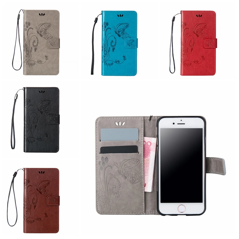 

For iPhone SE case Vintage Leather Book Style Cases For iPhone 5s 5SE 5 Full Body Protective Cover Phone Case Coque
