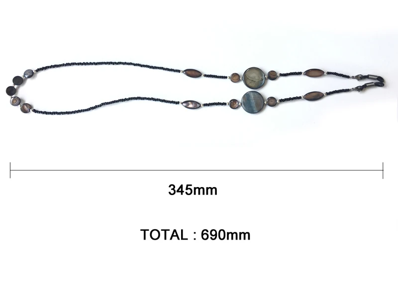 Black Beaded Glasses Chain detail (5)